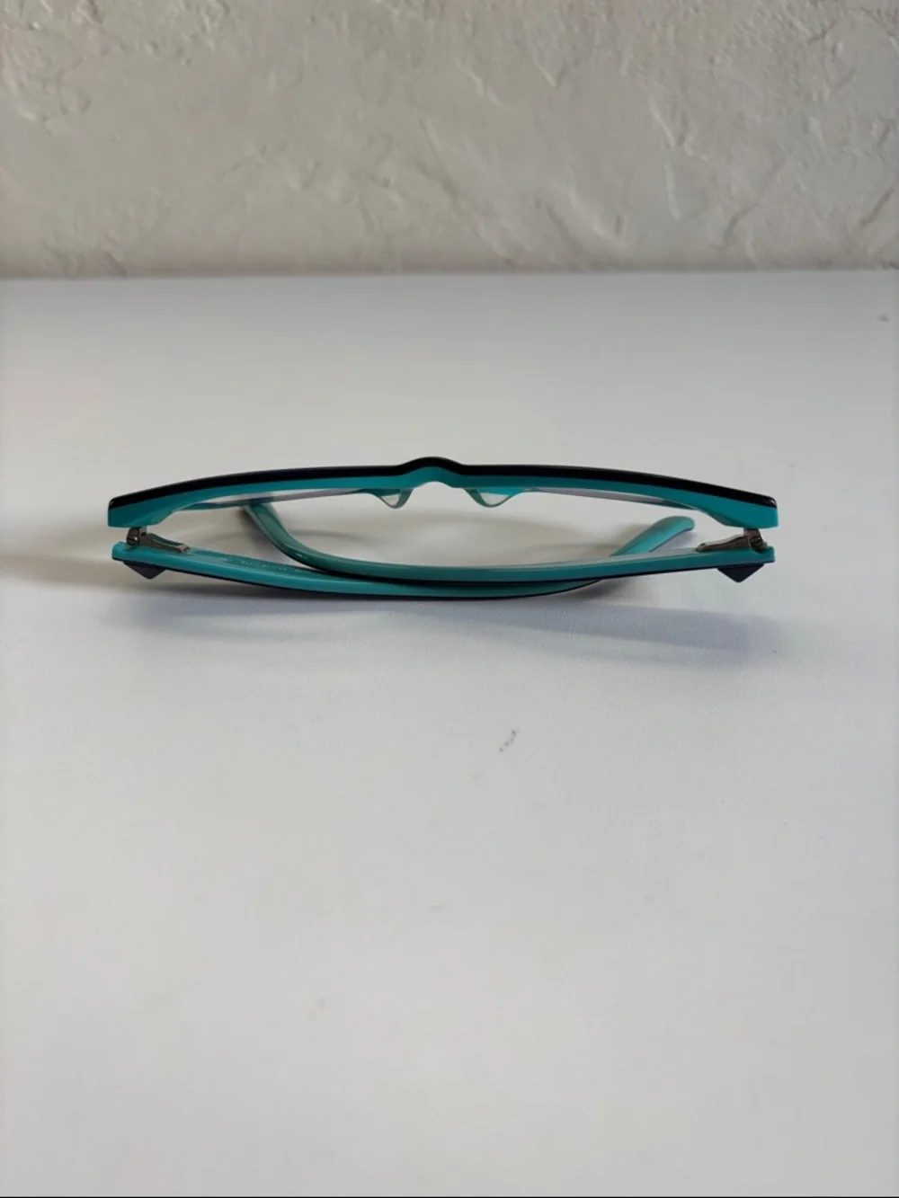 Valentino Black Frame with Teal Temples Women's Glasses